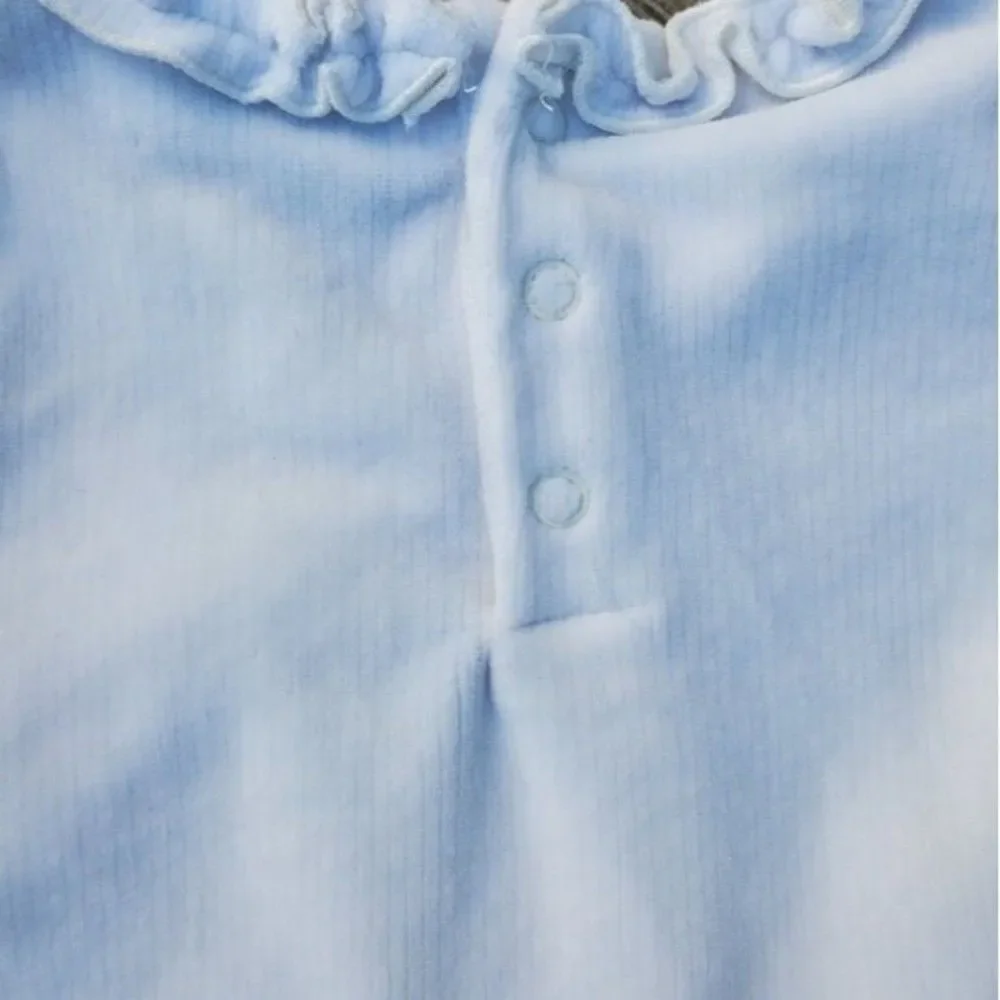 The Children's Place White Velour Matching Set